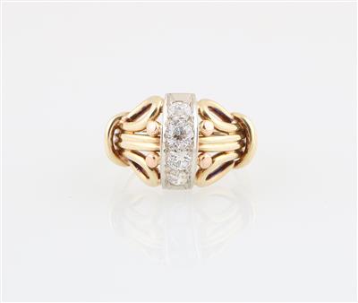 Altschliffbrillant Ring zus. ca. 0,75 ct - Diamonds Only