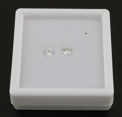 2 lose Brillanten zus.0,50 ct H-J/p1-p2 - Diamonds Only