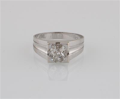 Altschliffdiamant Solitär Ring ca. 1,30 ct - Diamonds Only