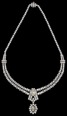 Diamantcollier zus. ca. 24 ct - Diamonds Only