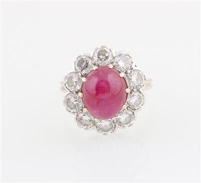 Brillant Rubinring - Exclusive diamonds and gems