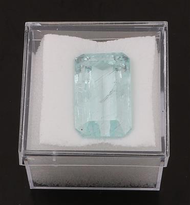 Loser Aquamarin 12,16 ct - Exclusive diamonds and gems