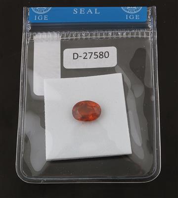 Loser Granat (Hessonit) 3,45 ct - Exclusive diamonds and gems