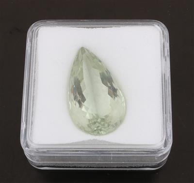Loser Prasiolith 19,10 ct - Exclusive diamonds and gems