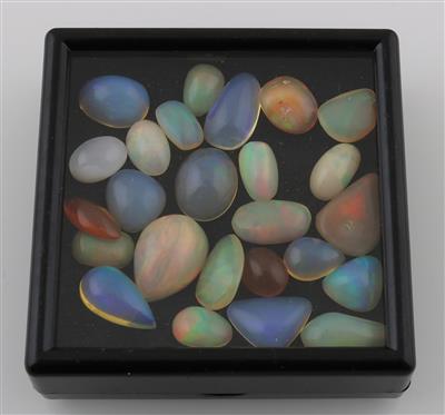 Lot aus losen Opalen zus. 50,20 ct - Diamanti e pietre preziose esclusivi