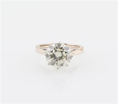 Brillant Solitär Ring ca. 3,90 ct - Diamonds Only