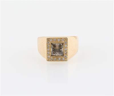 Fancy Yellowish Brown Diamant Ring ca. 2,01 ct - Diamonds Only