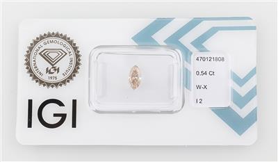 Loser Light Brownish Yellow Diamant ca. 0,54 ct - Diamonds Only