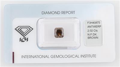 Natural Fancy Dark Brown Diamant 2,02 ct - Diamonds Only