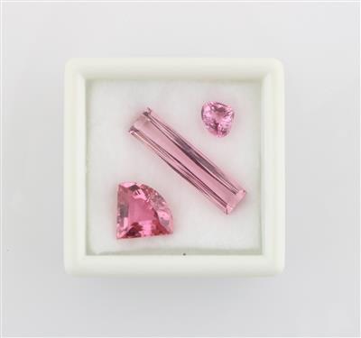 3 lose Turmaline zus. ca. 11,48 ct - Diamanti e pietre preziose esclusivi