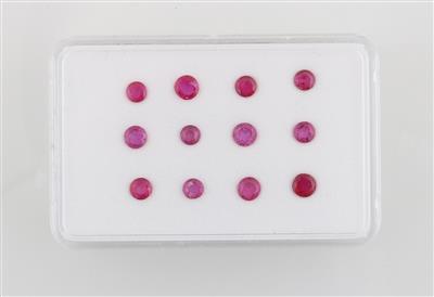 Lose Rubine zus. 3,26 ct - Diamanti e pietre preziose esclusivi