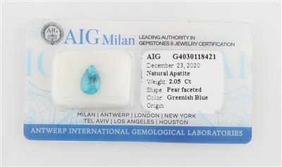 Loser Apatit 2,05 ct - Exklusive Farbsteine