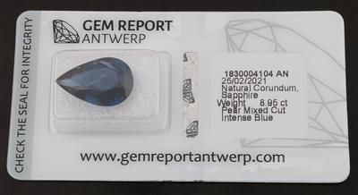 Loser unbehandelter Saphir 8,95 ct - Diamanti e pietre preziose esclusivi