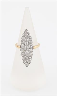 Altschliffbrillant Ring zus. ca. 1,90 ct - Diamonds Only