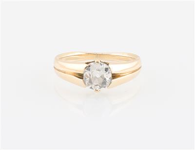 Altschliffdiamant Solitär Ring ca. 0,90 ct - Diamonds Only
