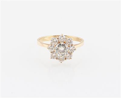 Brillantring zus. ca. 0,90 ct - Diamonds Only