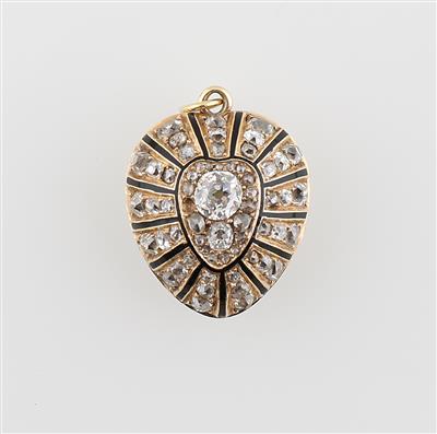 Diamantmedaillon zus. ca. 2 ct - Diamonds Only