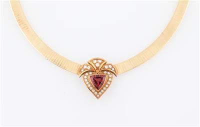 Brillant Turmalin Collier - Diamanti e pietre preziose esclusivi