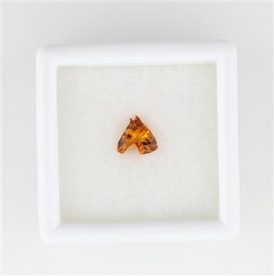Loser Citrin 1,24 ct Pferdekopf - Exkluzivní diamanty a drahokamy