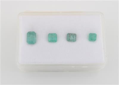 Lot lose Smaragde zus.6,20 ct - Diamanti e pietre preziose esclusivi