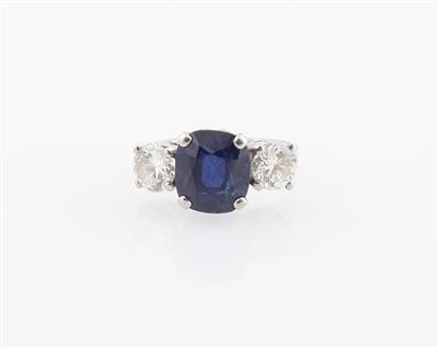 Saphir Brillant Ring - Exclusive diamonds and gems