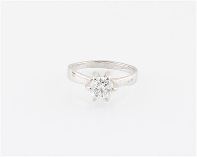 Altschliffbrillantsolitär Ring ca. 0,90 ct - Diamonds Only