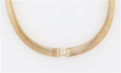 Brillantcollier zus. ca. 0,80 ct - Diamonds Only