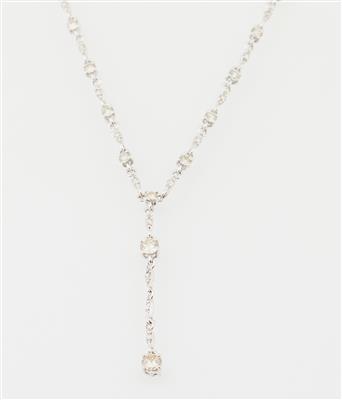 Brillantcollier zus. ca. 4,40 ct - Diamonds Only