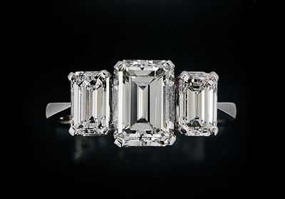 Diamantring zus. ca. 3,80 ct - Diamonds Only