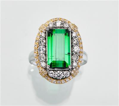 Brillant Turmalin Ring - Exclusive diamonds and gems