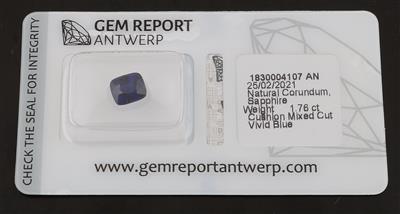 Loser unbehandelter Saphir 1,76 ct - Exclusive diamonds and gems