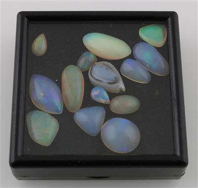 Lot aus losen Opalen zus. 38,90 ct - Diamanti e pietre preziose esclusivi