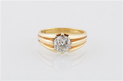 Altschliffdiamant Solitär Ring ca. 1,50 ct - Diamonds Only
