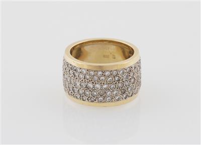 Brillant Diamantring zus. ca 2 ct - Diamonds Only