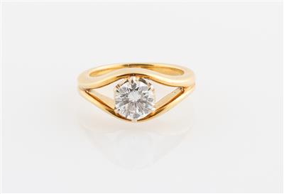 Brillant Solitär Ring ca. 1,30 ct - Diamonds Only