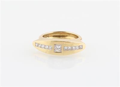 Diamantring zus. ca. 0,90 ct - Diamonds Only