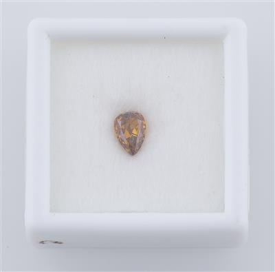 Natural Fancy Deep OrangeBrown Diamant 0,55 ct - Diamonds Only