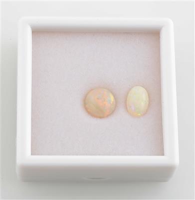 2 lose Opale zus. 4,10 ct - Exquisite jewellery