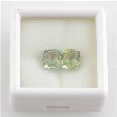 2 lose Saphire zus. 3,06 ct - Exquisite jewellery