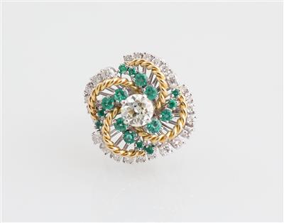 Brillant Smaragd Ring - Gioielli scelti