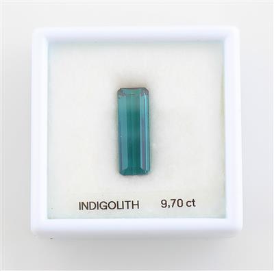 Loser Indigolith Turmalin 9,7 ct - Exquisite jewellery