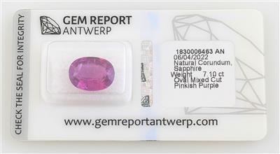 Loser unbehandelter Saphir 7,10 ct - Gioielli scelti