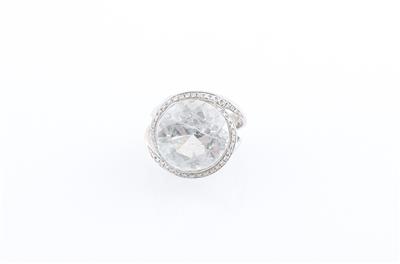 Ring mit farblosem Beryll ca. 20 ct - Gioielli scelti