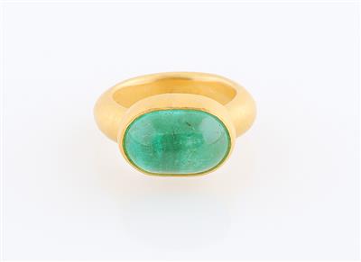 Smaragdring ca. 10 ct - Exquisite jewellery