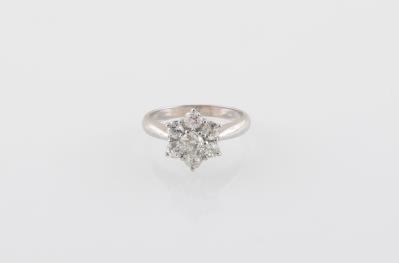 Altschliffdiamant Ring zus. ca. 1,10 ct - Diamonds Only