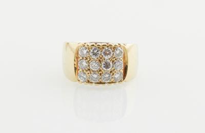 Brillantring zus. 2 ct - Diamonds Only