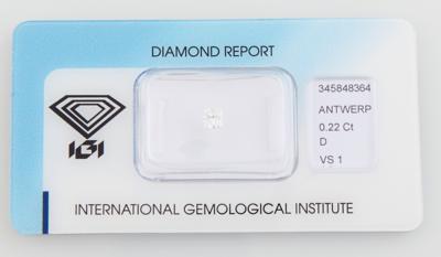 Loser Diamant 0,22 ct - Diamonds Only