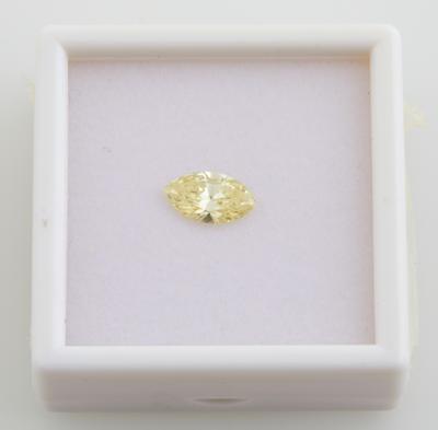Loser Fancy Yellow Diamant im Marquiseschliff 2,32 ct - Diamonds Only