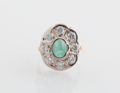 Brillant Smaragdring - Exkluzivní diamanty a drahokamy