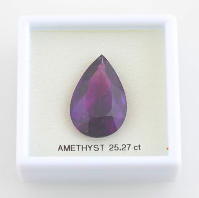 Loser Amethyst 25,27 ct - Exklusive Farbsteine